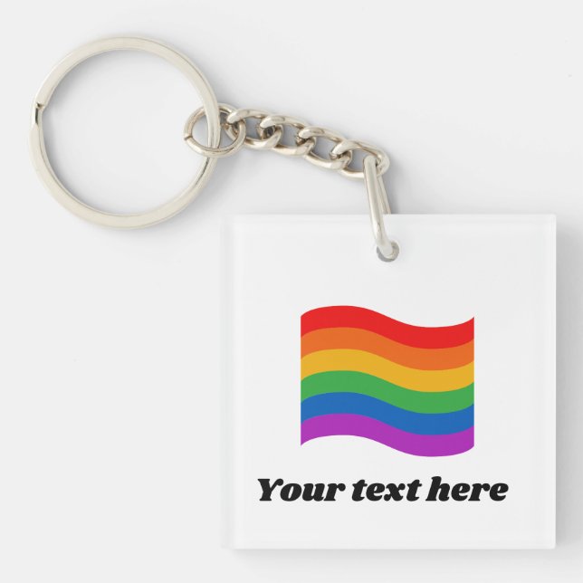 Gay pride Merch Rainbow Flagga HGBTQ (Framsidan)