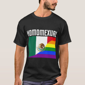Gay pride Mexikanskt regnbåge, Flagga, homosexuell T Shirt