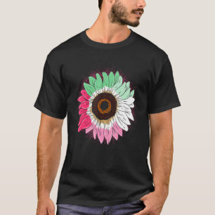 Gay pride Month Solros Abrosexuell Flagga Lgbtq Ab T Shirt