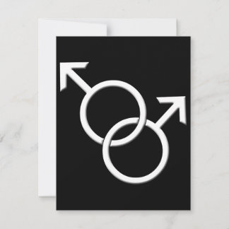 gay pride-partsinbjudan till Kärlek-kort för samma Inbjudningar