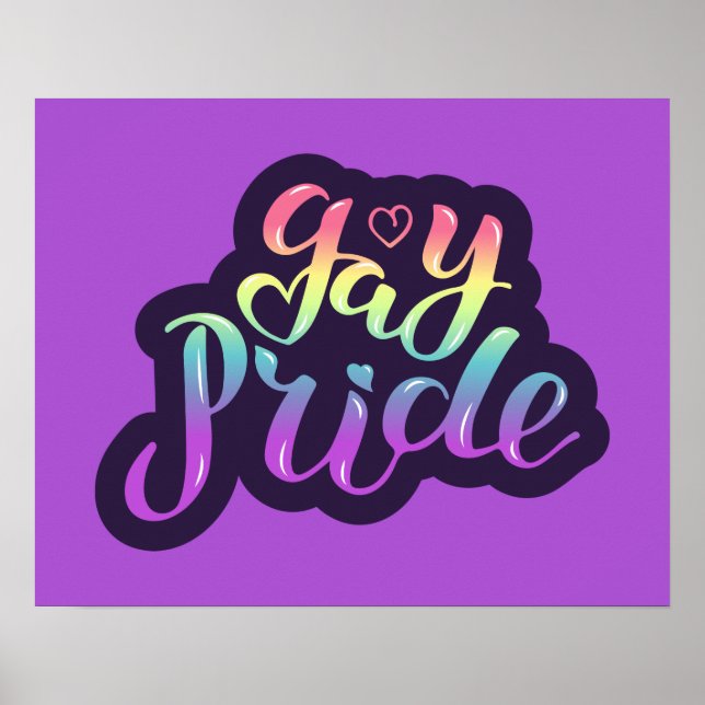 Gay pride poster (Framsidan)
