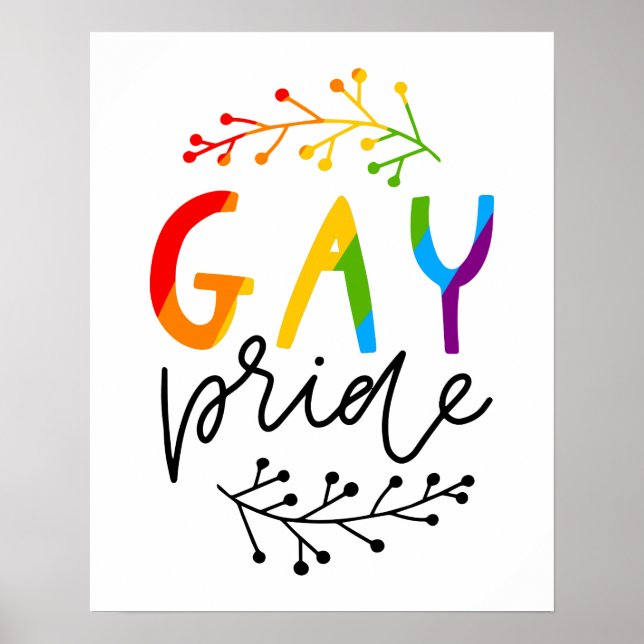 Gay pride poster (Framsidan)