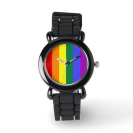 Gay pride Rainbow Flagga Armbandsur