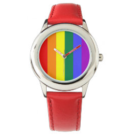 Gay pride Rainbow Flagga Armbandsur