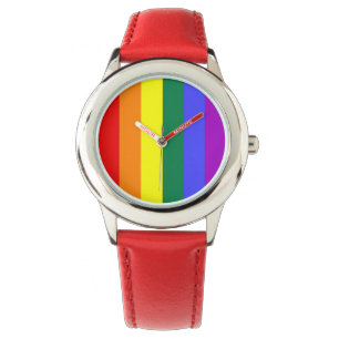 Gay pride Rainbow Flagga Armbandsur