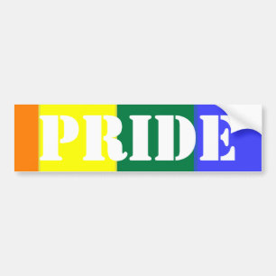Gay pride Rainbow Flagga Bildekal