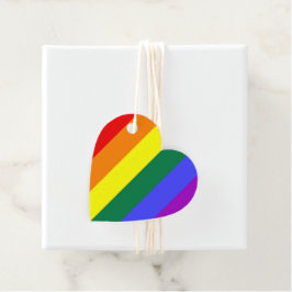 Gay pride Rainbow Flagga Gåvor Etiketter