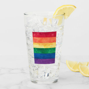 Gay pride Rainbow Flagga Glaskopp