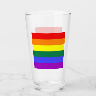 Gay pride Rainbow Flagga Glaskopp