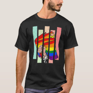 Gay pride Rainbow Flagga Lgbt Q Ally Equality Huma T Shirt
