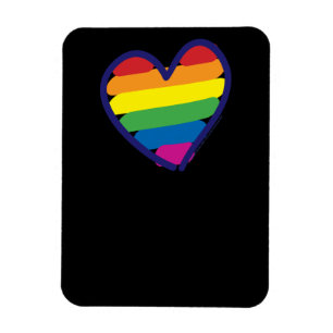 Gay pride Rainbow Flagga Magnet