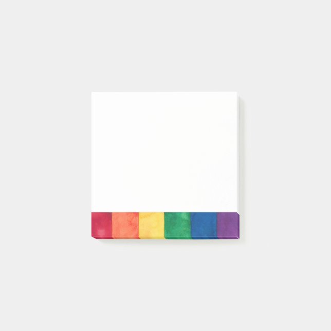 gay pride Rainbow Flagga Post-it Block (Framsida)