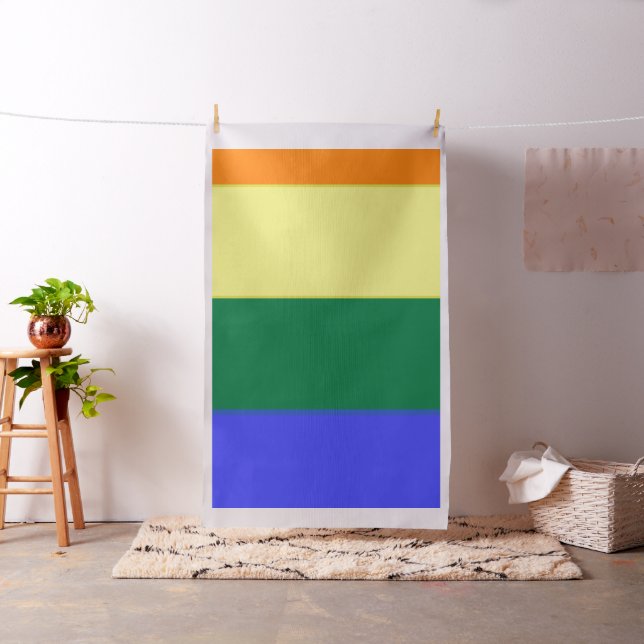 Gay pride Rainbow Flagga Tyg (In Situ)