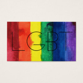 gay pride Rainbow Flagga Visitkort