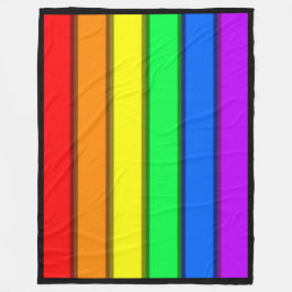 GAY PRIDE RAINBOW ... fleecefilt