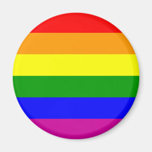 Gay pride Rainbow Magnet