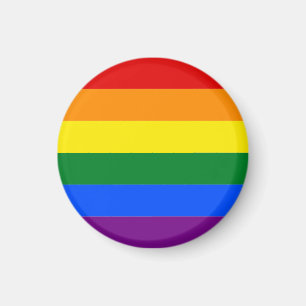Gay pride Rainbow Magnet