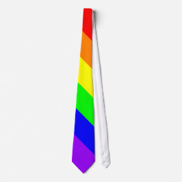 Gay pride Rainbow Neck Tie Slips