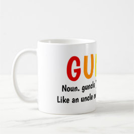 Gay pride Rainbow Noun Guncle Gay farbror Slang Kaffemugg