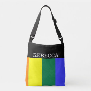 Gay pride Rainbow Unik Personlig Axelväska