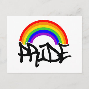 gay pride Rainbow Vykort