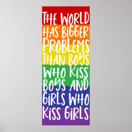 Gay pride Rainbow World har större problem Poster