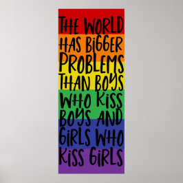 Gay pride Rainbow World har större problem Poster