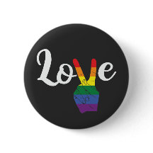 Gay pride - Regnbåge Fredsteckenet Kärlek