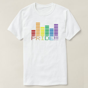 Gay pride Regnbåge Ljud Pub 2013 Tee