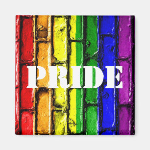 Gay pride regnbågsmagnet magnet