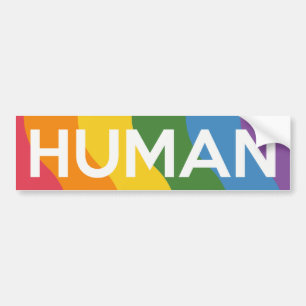 gay pride Regnbågstext Mänskliga rättigheter Bildekal