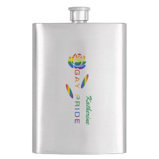 Gay pride Ro Regnbåge Flagga Personlig Fickplunta