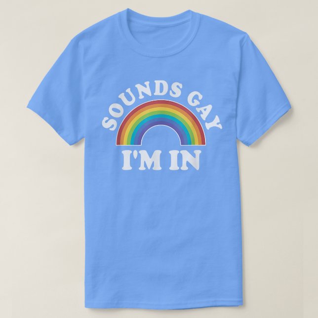 Gay pride S Manar Kvinnor i hbt-Ljud II T Shirt (Design framsida)