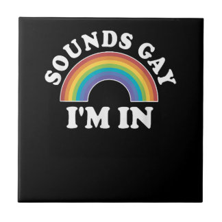 Gay pride Shirts Manar Women HBT Rainbow Ljud Gay Kakelplatta
