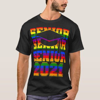 Gay pride Studenten ger 2021 hbt-tfr.o.m. Rainbow T Shirt