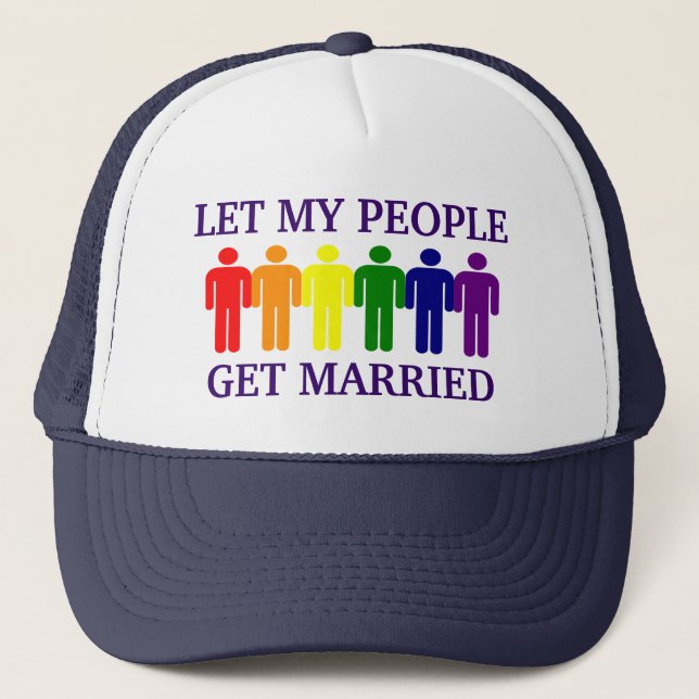 Gay pride Support Gay Marriage Keps (Framsida)