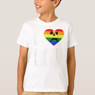 Gay pride Support Kärlek, Rainbow Flagga, LGBTQ Fl T Shirt