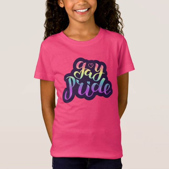 Gay pride t shirt (Framsida)