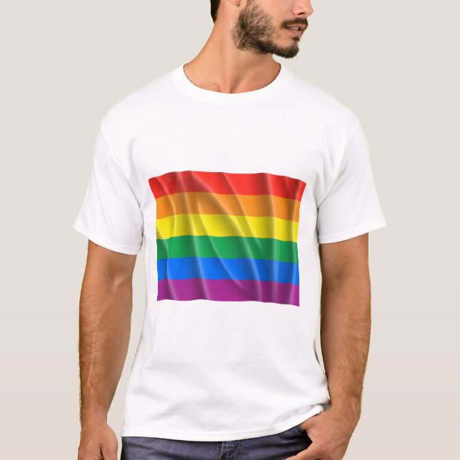 Gay pride t-shirt (Framsida)