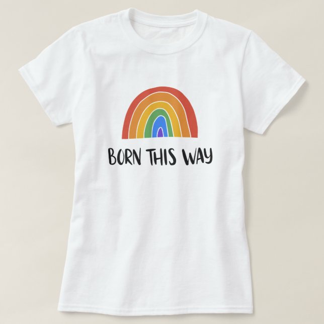 Gay pride T-Shirt (Design framsida)