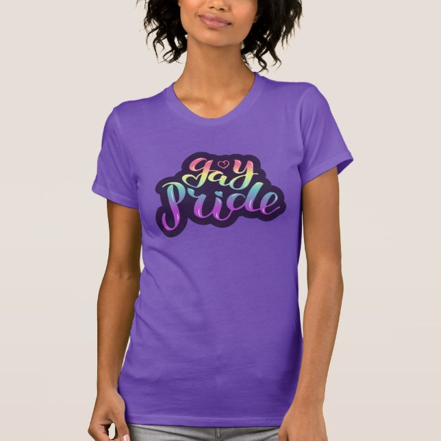 Gay pride t shirt (Framsida)