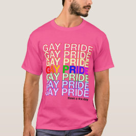 Gay pride t shirt