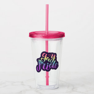 Gay pride take away mugg