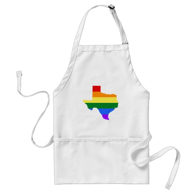 Gay pride | Texas Rainbow Förkläde (Framsidan)