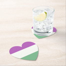 Gay pride underlägg papper