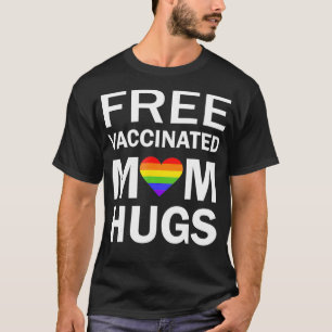 Gay pride-vaccinerad hbt-Lesbisk, LGBTQ-proud Mamm T Shirt