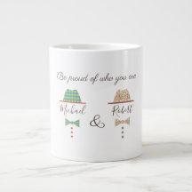 Gay pride, var stolt över vem du är, Monogram