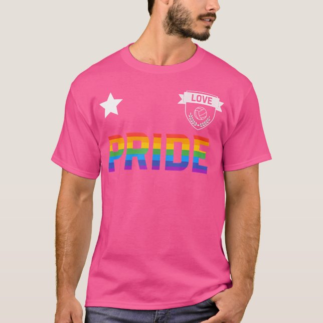 Gay pride Vatten Polo Jersey T Shirt (Framsida)