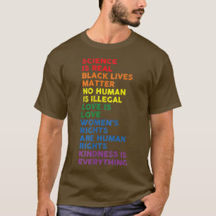 Gay pride-vetenskapen är en verklig månad i Pridet T Shirt