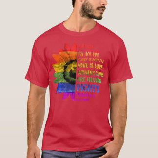 Gay pride-vetenskapen är ett riktigt svart liv som t shirt
